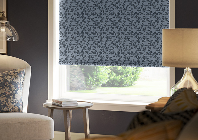 Oak Leaves, Midnight - Roller Blind - Image 5